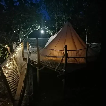 Tente Hibou Insolite Avec Filet De Detente Lou Cantou Cevenol *